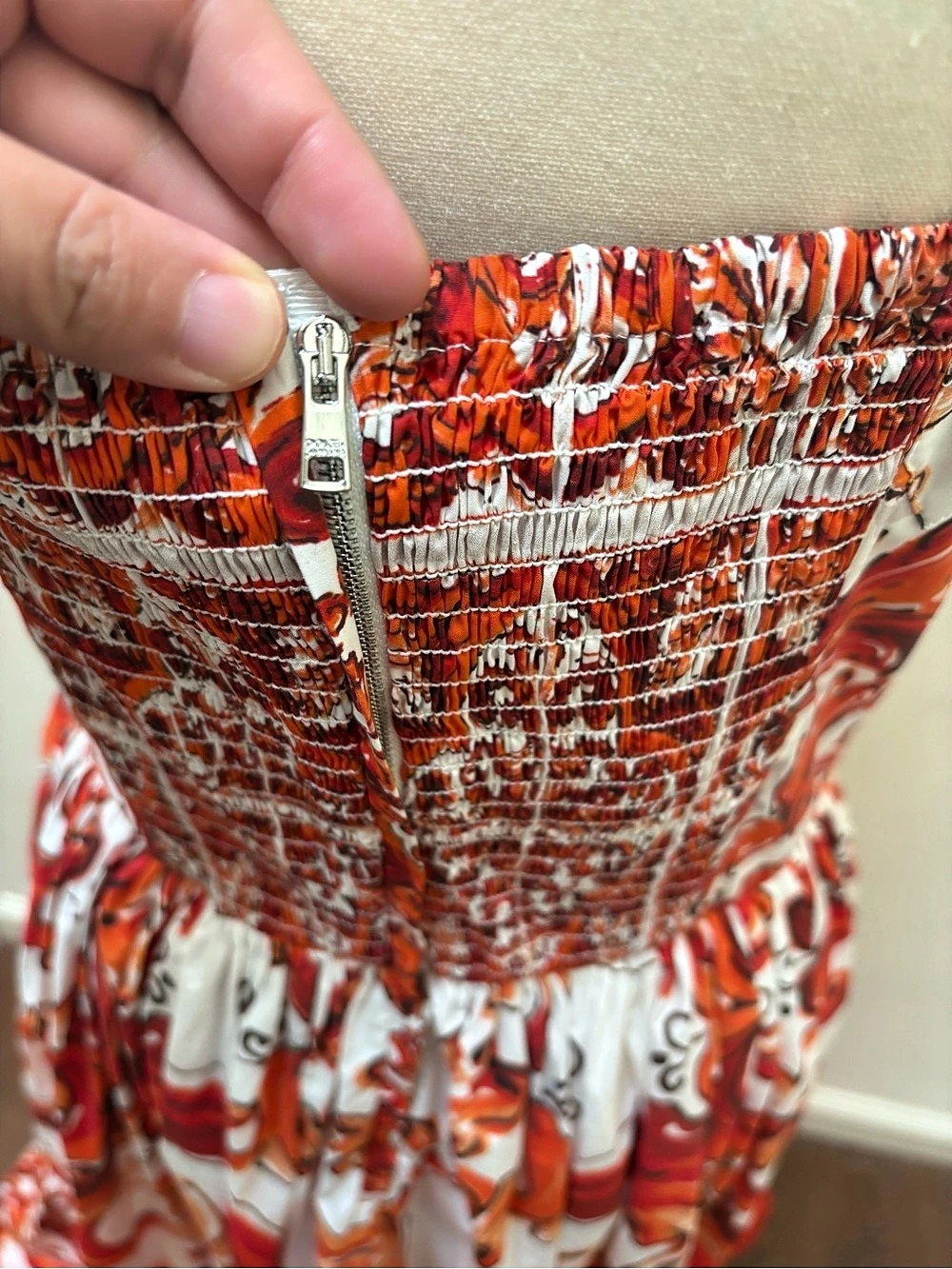 Dolce & Gabbana Majolica Maxi Dress size 6/8 US - Picture 4 of 5